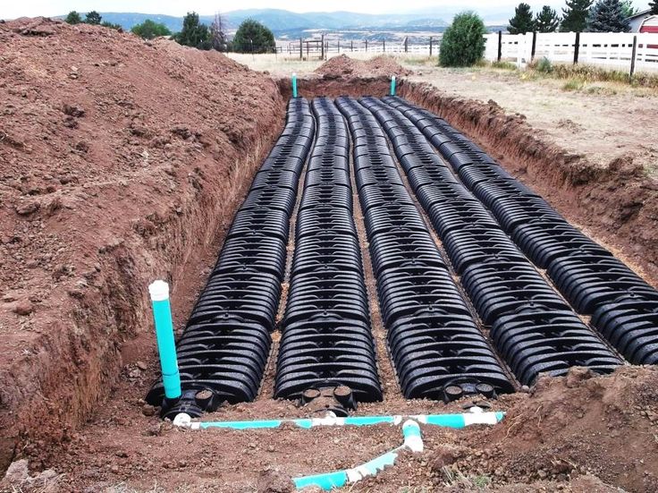 The septic technique does the job of taking the wastewater from The septic technique does the job of taking the wastewater from