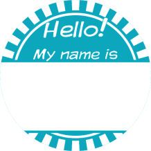 3x4 name badge template