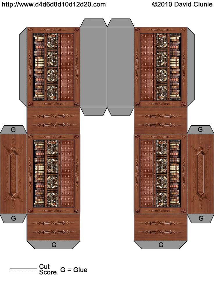 papercraft bookcase paper doll house paper models paper furniture template