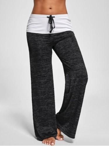 Nanquan Women Stretch Casual Sport Drawstring Printed Jogger Pants