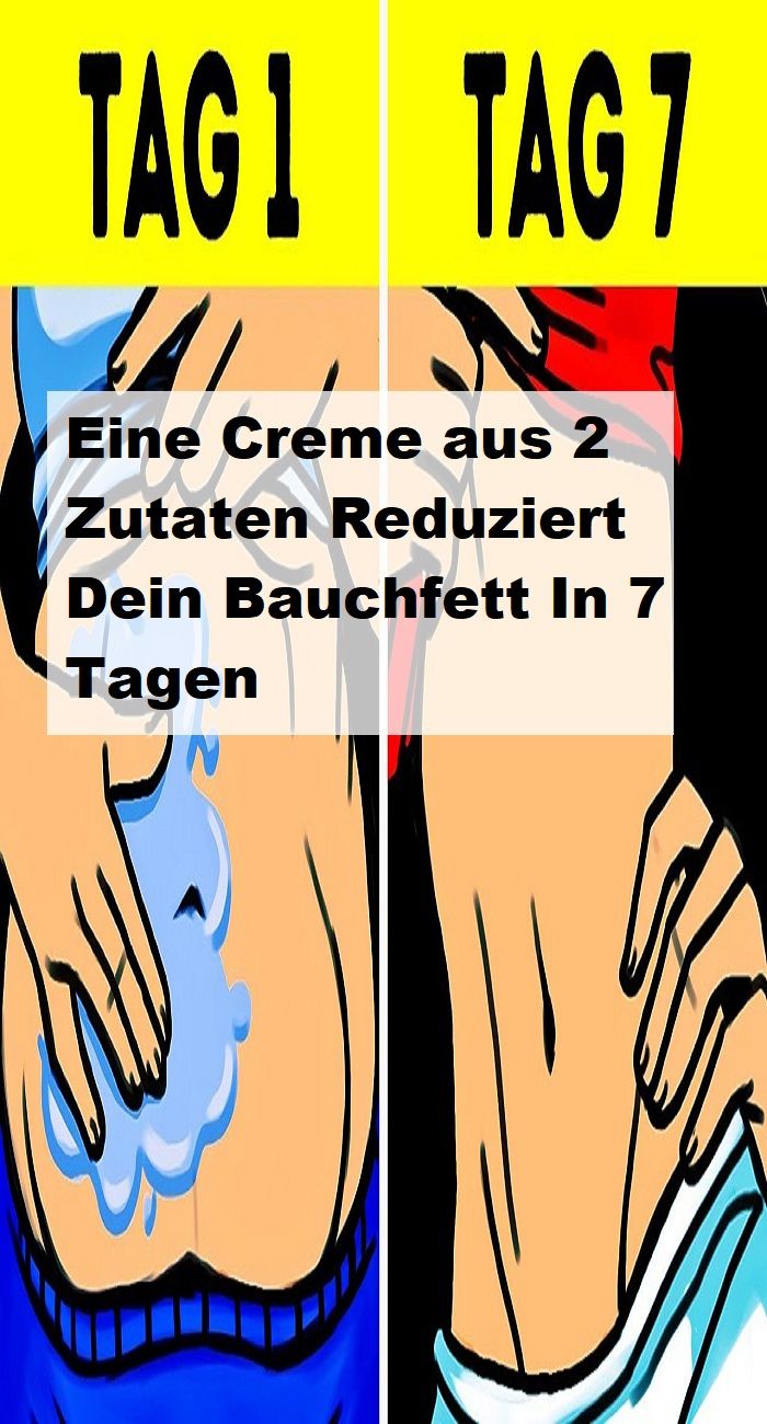 Cremes zum Abnehmen des Bauches und