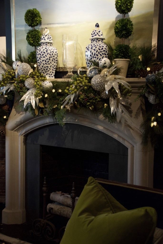 your mantel is the perfect place for a striking holiday mantel lights christmas