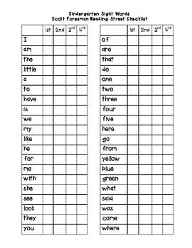 70 best reading street kindergarten images on pinterest creative sight word data sheets