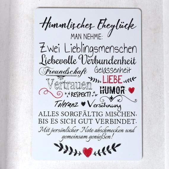 Wedding Sign In Alu Himmlisches Ehegluck Weatherproof Wedding Signs Word Collage Reconciliation