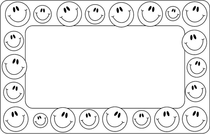 30 Modelos De Porta-Retratos Para Montar Educação Infantil - Online Cursos Gratuitos | Moldura Desenho, Doodle Frames, Molduras Bonitas