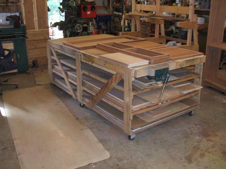 Workbench Assembly Table Ideas Lumber Storage Wood Bench Designs Workbench Assembly Table Ideas, Work Table With Storage Plans