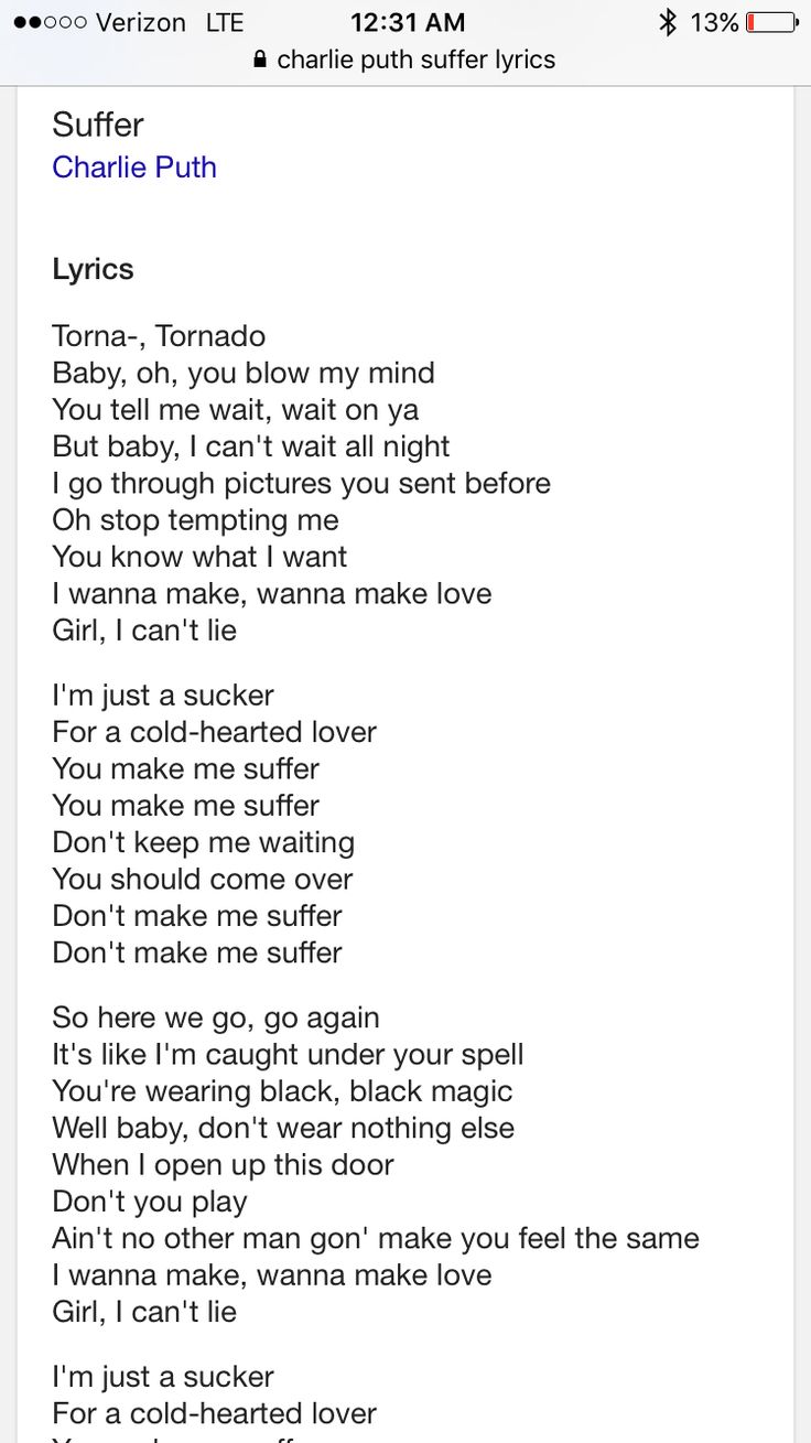 charlie puth suffer lyrics 12 best in love with this song images on pinterest charlie puth suffer lyrics 12 best in love with this song images on pinterest