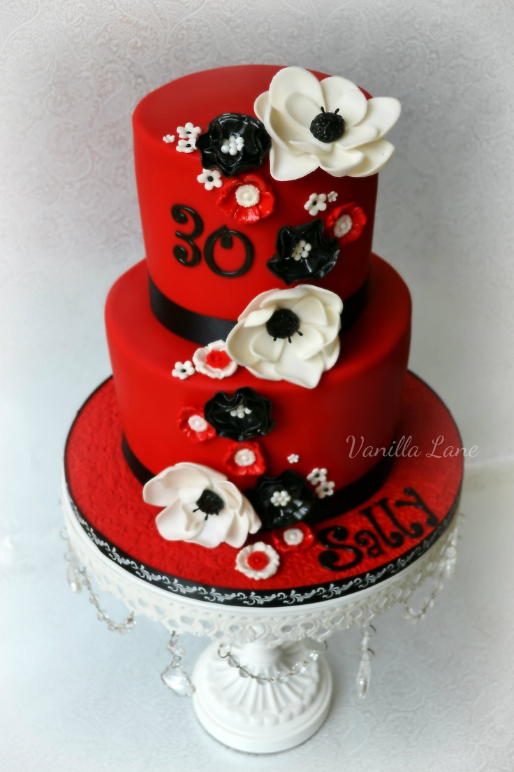 Red Black Minnie Mouse Cake Red Black Minnie Mouse Cake