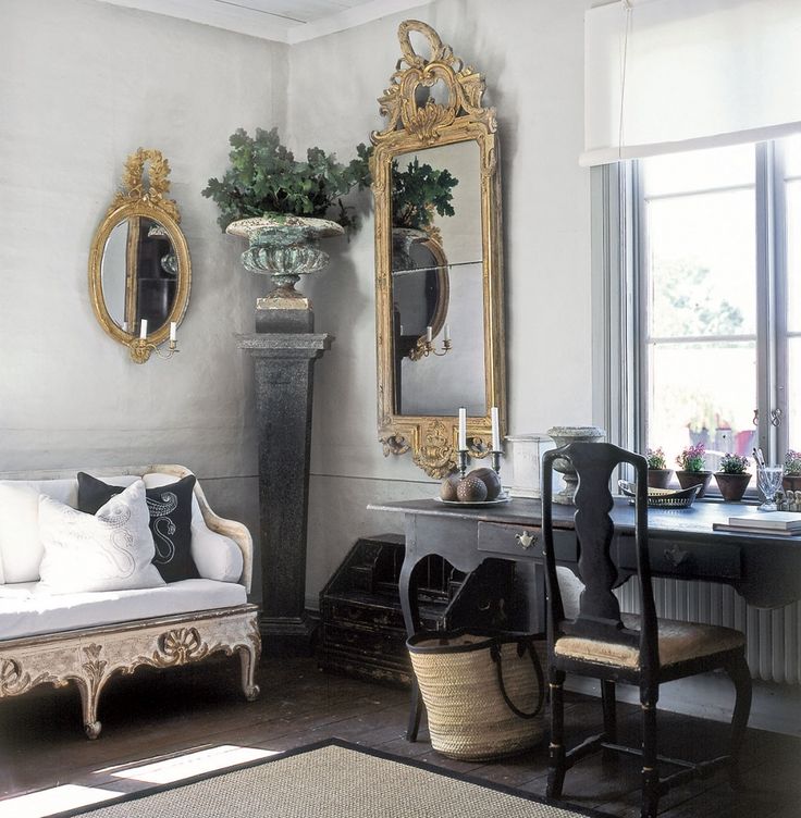 The 418 best Swedish/Gustavian /French Nordic Interiors images on ... The 418 best Swedish/Gustavian /French Nordic Interiors images on ...