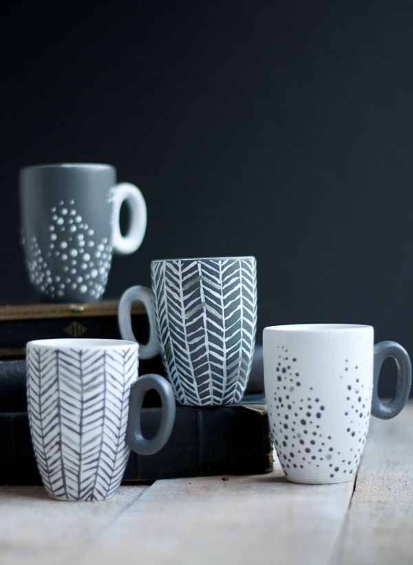 Deco Art Glass Paint Marker Coffee Mugs Deco Art Glass Paint Marker Coffee Mugs