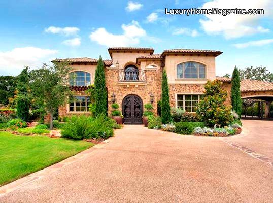 33 best Mediterranian and Tuscan Style Homes images on ... 33 best Mediterranian and Tuscan Style Homes images on ... on Luxury Front Yard Landscape id=22371