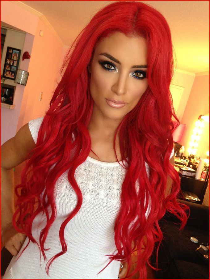 Hairstyle as a way to emphasize individuality Bright red hair, Red Hairstyle as a way to emphasize individuality Bright red hair, Red