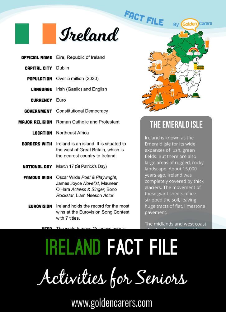 Ireland Fact File Ireland Facts Fun Facts About Ireland Ireland ireland-fact-file-ireland-facts-fun-facts-about-ireland-ireland