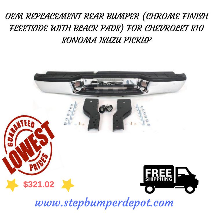 OEM Replacement Rear Bumper For Chevrolet S10 Sonoma ISUZU | Truck