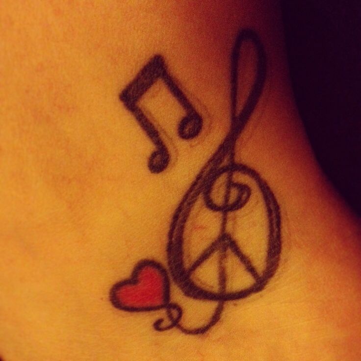 Peace Love Music Tattoo Ideas Ba1b799a50b4c5d8fef9987d6438e60a