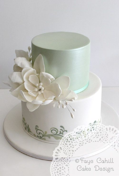 Best 25 Silver Round Wedding Cakes Ideas On Pinterest Beautiful Wedding Cakes From Faye Cahill Cake Design In Australia