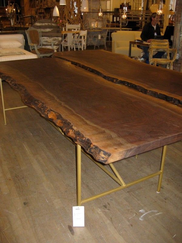 15 Best Wood Tables Images On Pinterest Wooden Raw Wood Table