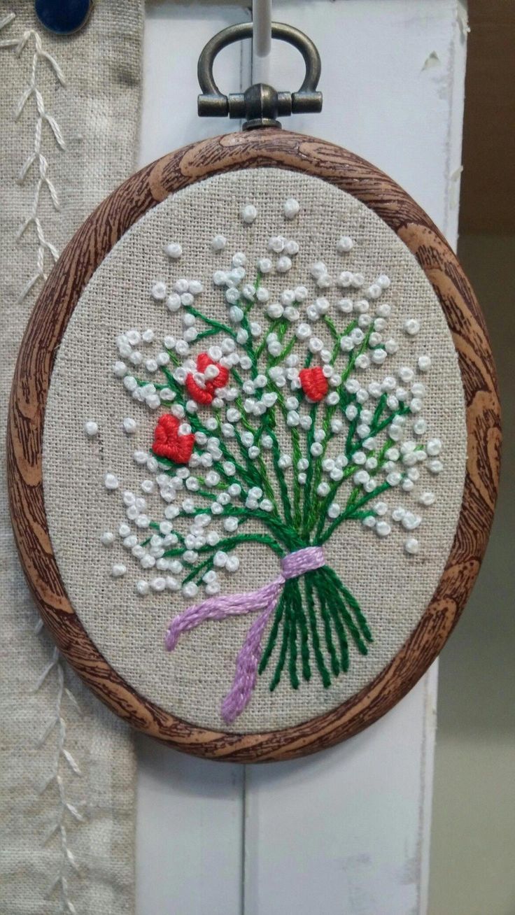 french knots cross stitch #Frenchknots | Elde nakış, Kanaviçe, Desenler