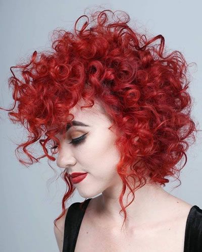 Red Curly Short Hairstyle 21 Curly Hair Styles Red Curly Hair Hair Styles