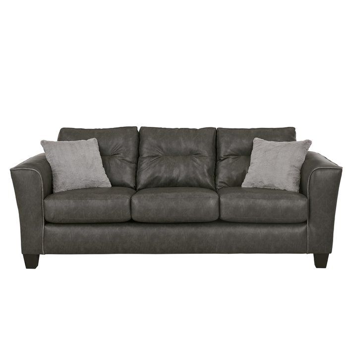 Broughtonville 80 Sofa Leather Sofa Sofa Faux Leather Sofa