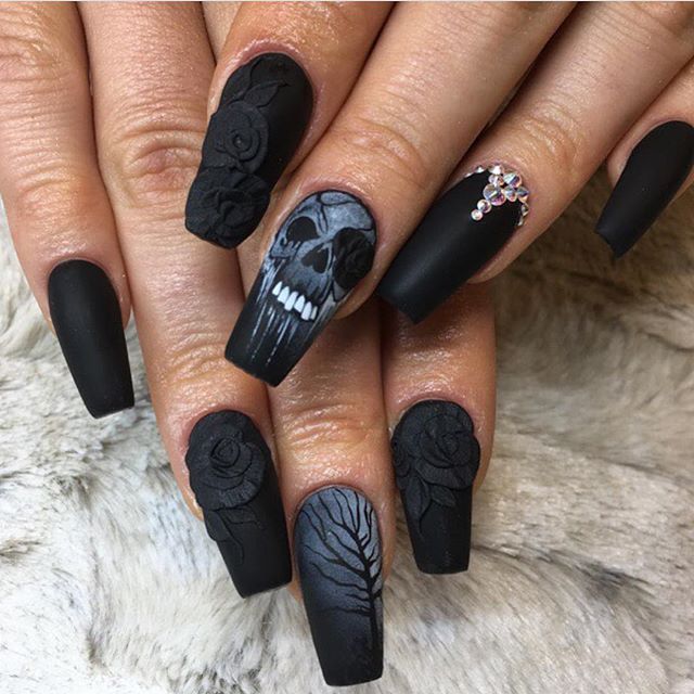 Best 20+ Coffin Nails Ideas On Pinterest Acrylic Nails, Coffin Halloween coffin nails @KortenStEiN - Best 20+ Coffin Nails Ideas On Pinterest Acrylic Nails, Coffin