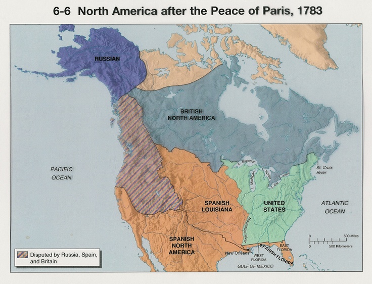 A Map Of North America After The Peace Of Paris 1385 1650 Ad Bac83a3664a0f6a1150adca3f577864d