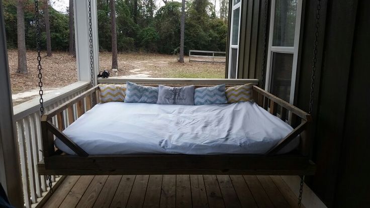 Queen Size Bed Swing Made By My Husband Ikea Loft Hanging Daybed Queen Size Bed Swing Made By My Husband, Swing Bed King Size