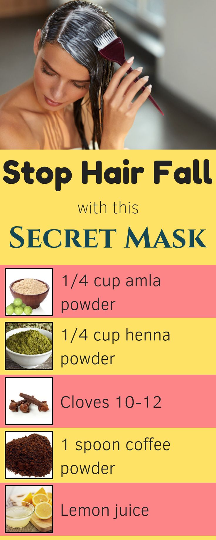 Secret hair masks, after simply 1 use of this you’ll not lose a single hair Secret hair masks, after simply 1 use of this you’ll not lose a single hair