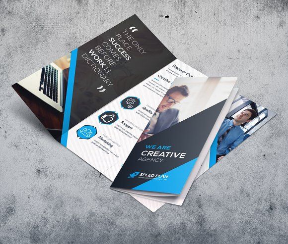 brochure design word