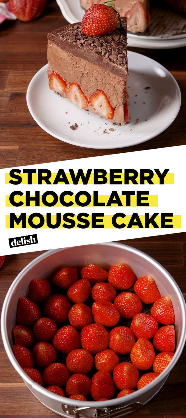 Strawberry Mousse Cake Recipe Video Strawberry Mousse Cake Recipe Video