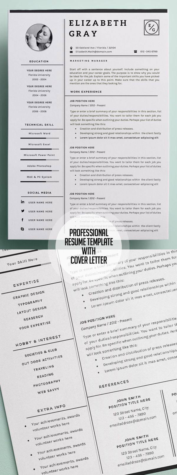 modern it resumes