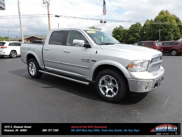 2017 Ram 1500 Laramie Truck Crew Cab. Wabash Valley Ram auto dealership