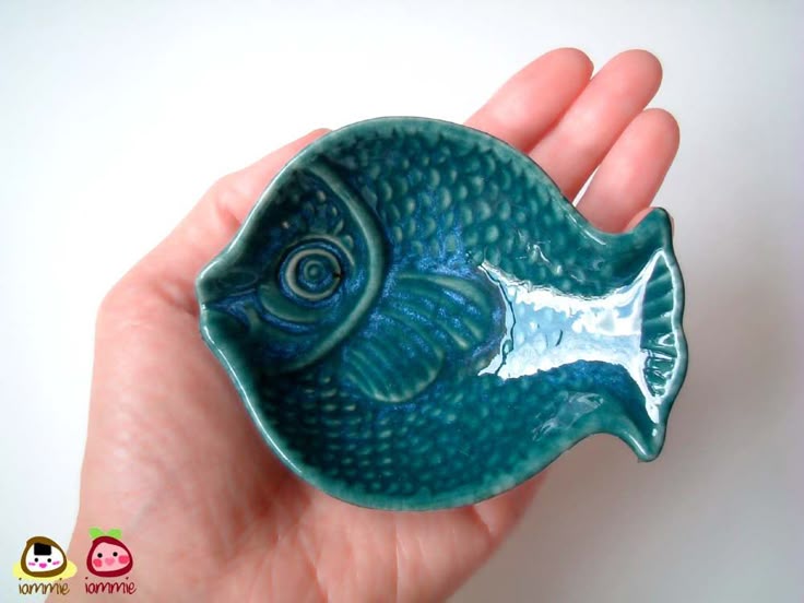 190 Best Fish Images On Pinterest Pisces Ceramic And Blue Dark Green Ceramic Fish Plate Bowl Dish Sauce Small Decoration Decor Decorative Sea