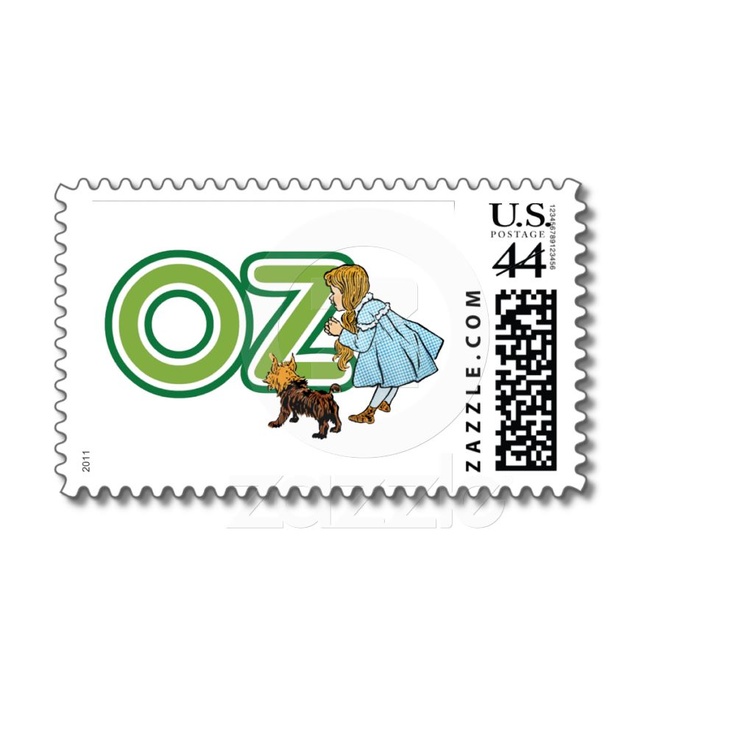 Vintage Wizard of Oz Dorothy Toto with BIG Letters Postage Vintage Wizard of Oz Dorothy Toto with BIG Letters Postage