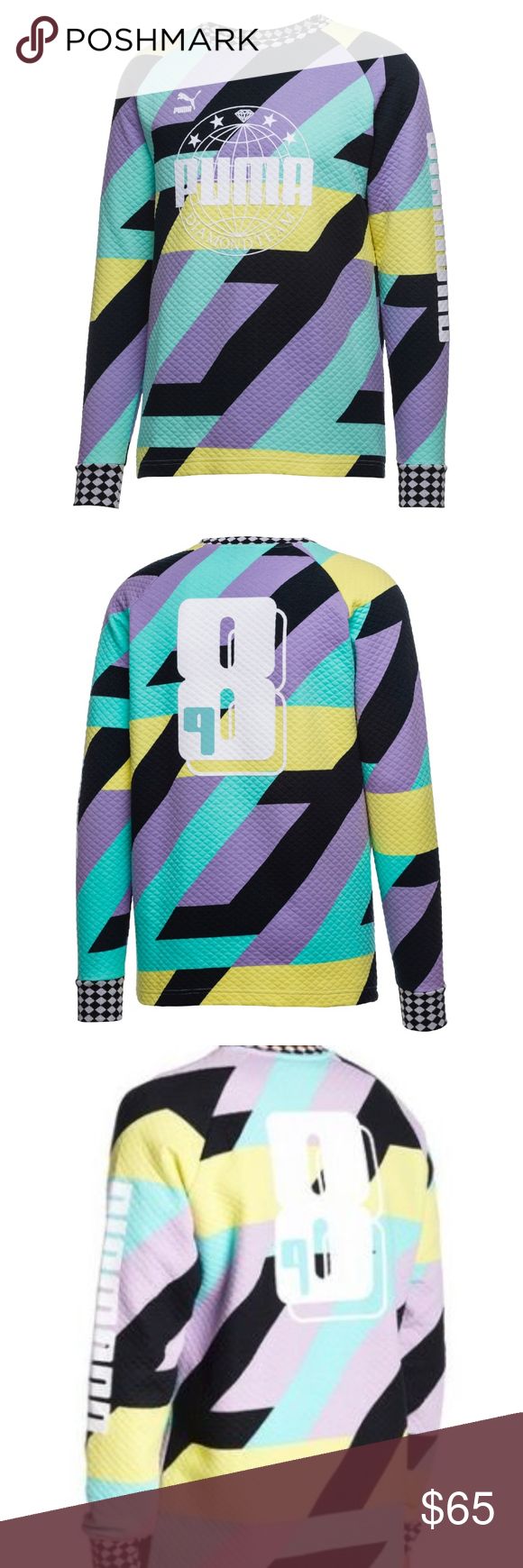 Puma x on sale diamond crew