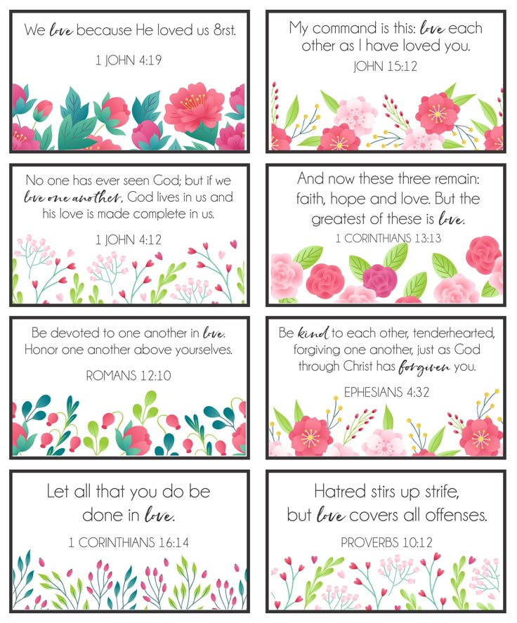 10 Best Christian Valentine's Day Card Printable Templates | Christian