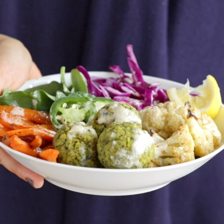 Simple 5 Ingredient Baked Falafel