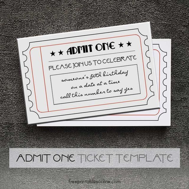 Viac ako 25 najlepších nápadov na Pintereste na tému Admit one - free printable tickets for events Viac ako 25 najlepších nápadov na Pintereste na tému Admit one - free printable tickets for events