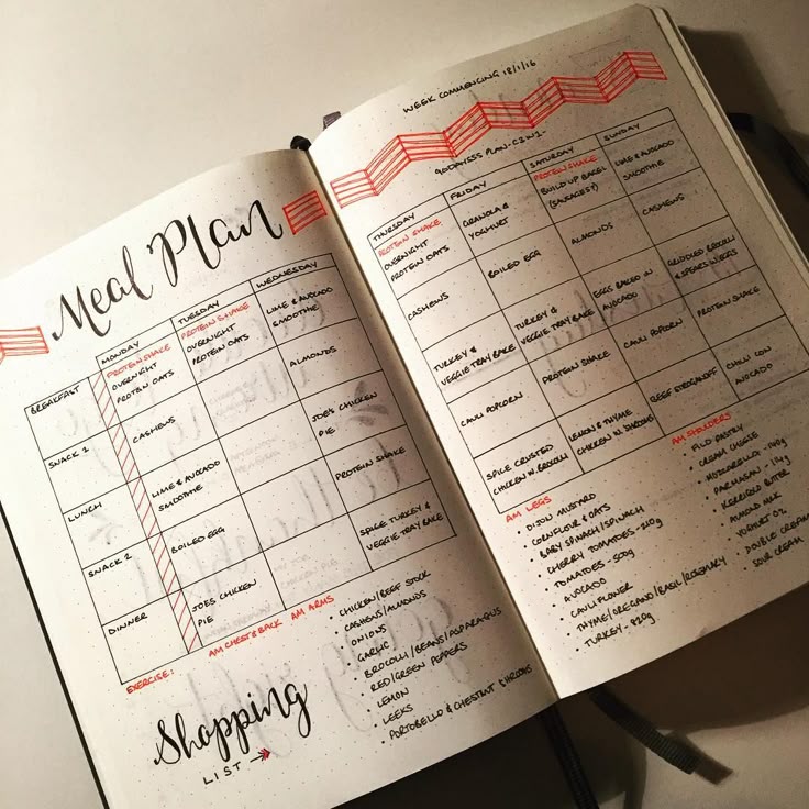 journal outlines