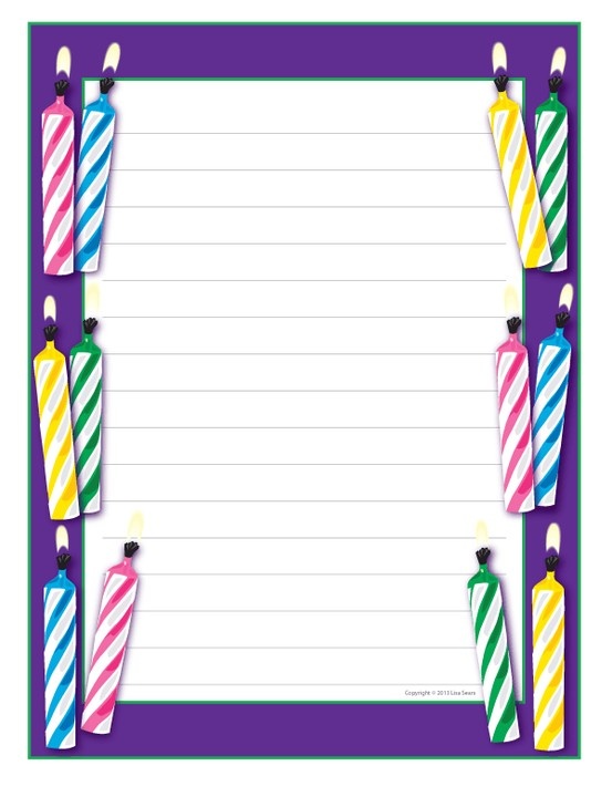 birthday writing paper Explore our massive collection of writing paper for boys and girls of all ages print out a page or two when you need them, or keep a stash for rainy days and holidays. birthday writing paper Explore our massive collection of writing paper for boys and girls of all ages print out a page or two when you need them, or keep a stash for rainy days and holidays.