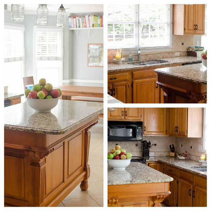 Our Kitchen color. Wall color: Benjamin Moore's Tranquility | Trendy