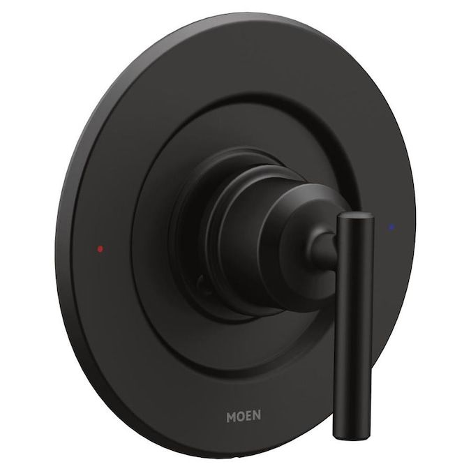 Moen Matte Black Lever Shower Handle Lowes Com Faucet Style Shower Faucet Handles Shower Faucet