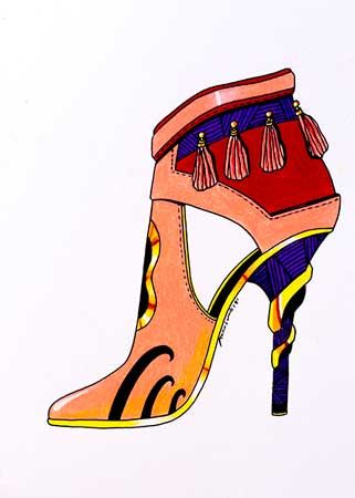 the best tutorial for you to learn how to draw high heels