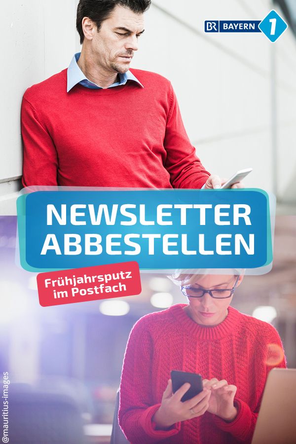 Newsletter Abbestellen So Melden Sie Sich Von Newslettern Ab Br De Lettern Fruhjahrsputz Poster