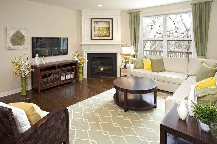 Living Room With Tv In Corner pulte homes interior | corner fireplace - saratoga; pulte homes Living Room With Tv In Corner pulte homes interior | corner fireplace - saratoga; pulte homes
