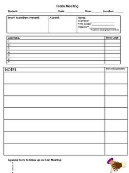 team meeting agenda special education classroom 14 15