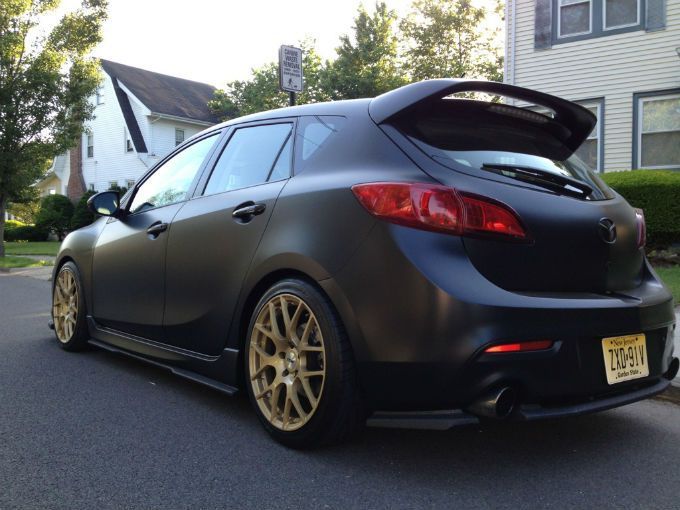 Mazda 3 cheap matt black