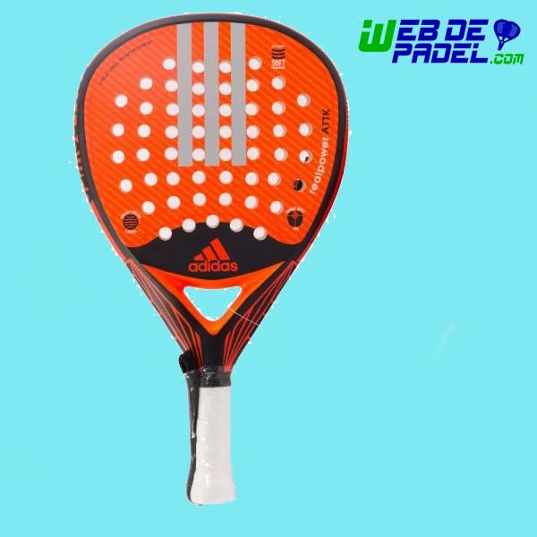 Adidas Real Power Attack Naranja | Palas de Imagenes de Padel, Adidas