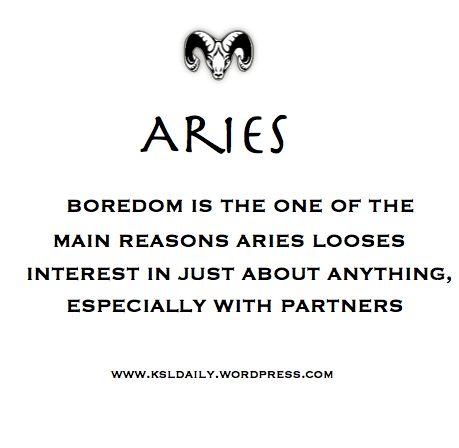 the aries quote on white paper with black lettering and an image of two ...