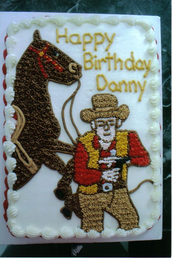 Gunsmoke...I want a birthday cake like this on my next birthday